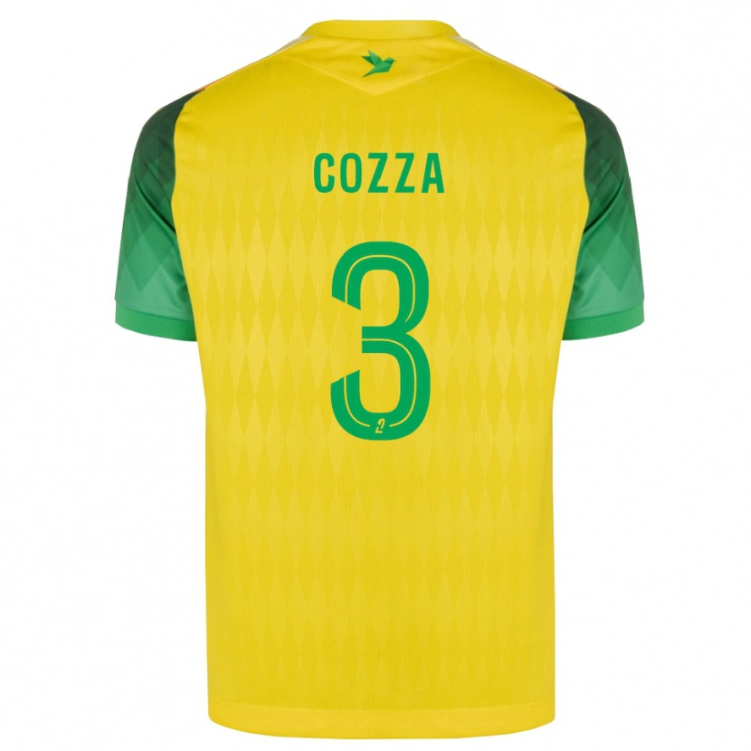 Danxen Herren Nicolas Cozza #3 Gelb Grün Rot Heimtrikot Trikot 2026/27 T-Shirt Schweiz