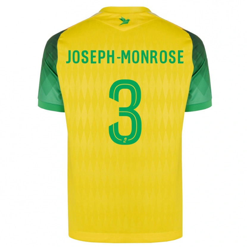 Danxen Herren Florian Joseph-Monrose #3 Gelb Grün Rot Heimtrikot Trikot 2026/27 T-Shirt Schweiz