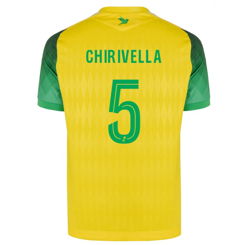 Danxen Herren Pedro Chirivella #5 Gelb Grün Rot Heimtrikot Trikot 2026/27 T-Shirt Schweiz