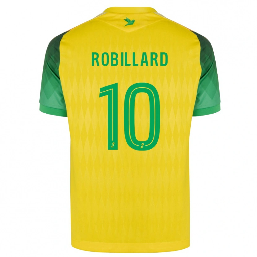 Danxen Herren Camille Robillard #10 Gelb Grün Rot Heimtrikot Trikot 2026/27 T-Shirt Schweiz