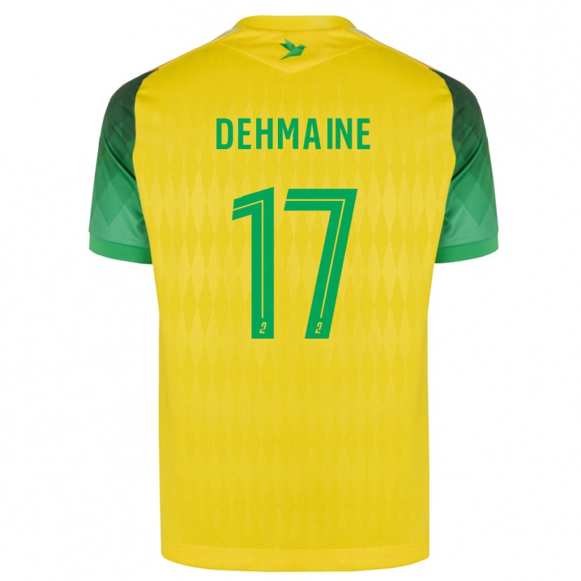 Danxen Herren Dehmaine Tabibou #17 Gelb Grün Rot Heimtrikot Trikot 2026/27 T-Shirt Schweiz