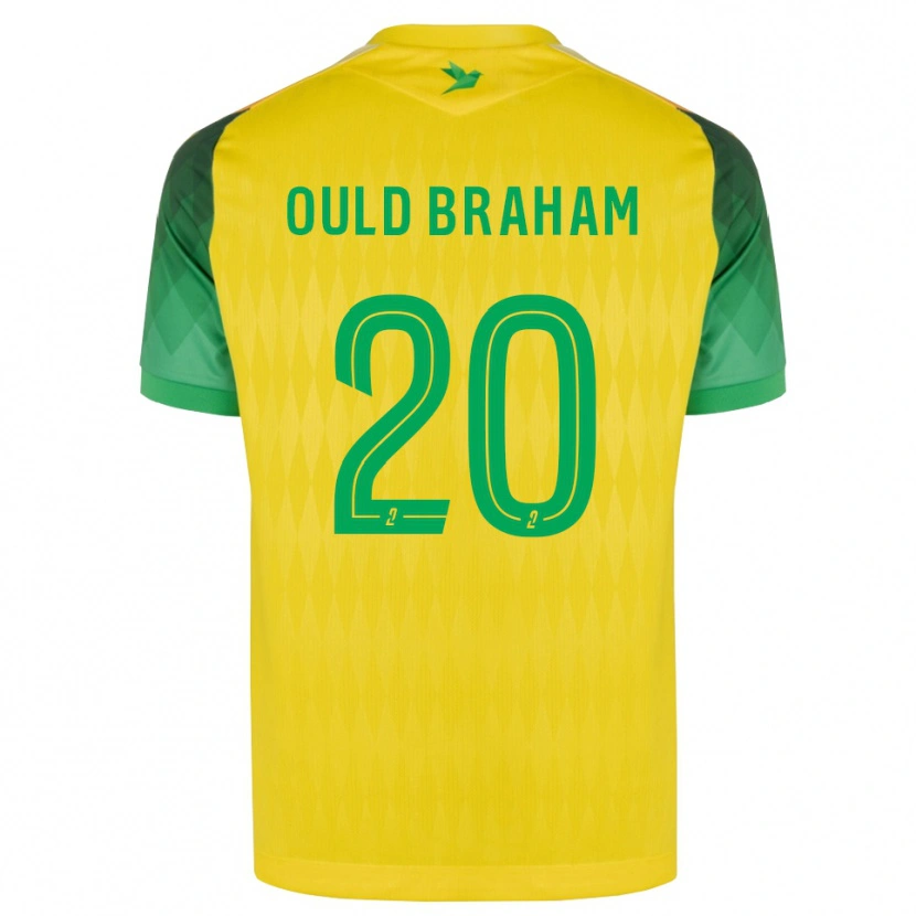 Danxen Herren Amira Ould Braham #20 Gelb Grün Rot Heimtrikot Trikot 2026/27 T-Shirt Schweiz