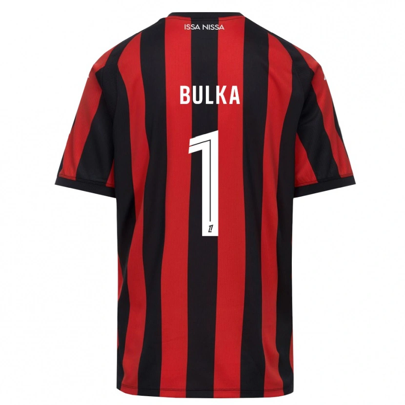 Danxen Herren Marcin Bulka #1 Rot Schwarz Weiß Heimtrikot Trikot 2026/27 T-Shirt Schweiz