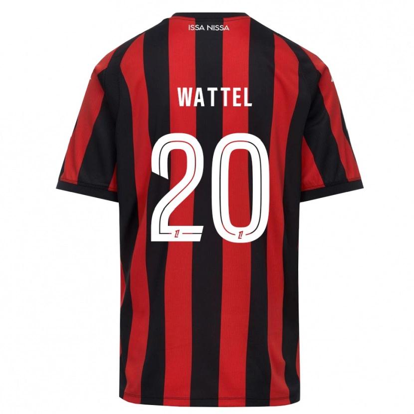 Danxen Herren Sami Wattel #20 Rot Schwarz Weiß Heimtrikot Trikot 2026/27 T-Shirt Schweiz
