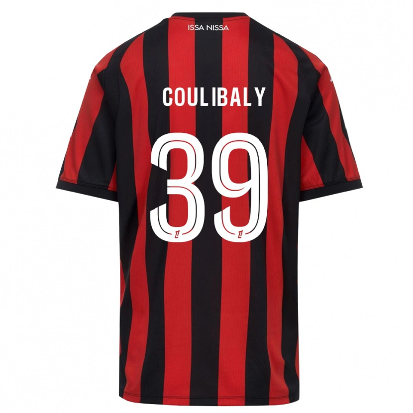 Danxen Herren Djibril Coulibaly #39 Rot Schwarz Weiß Heimtrikot Trikot 2026/27 T-Shirt Schweiz