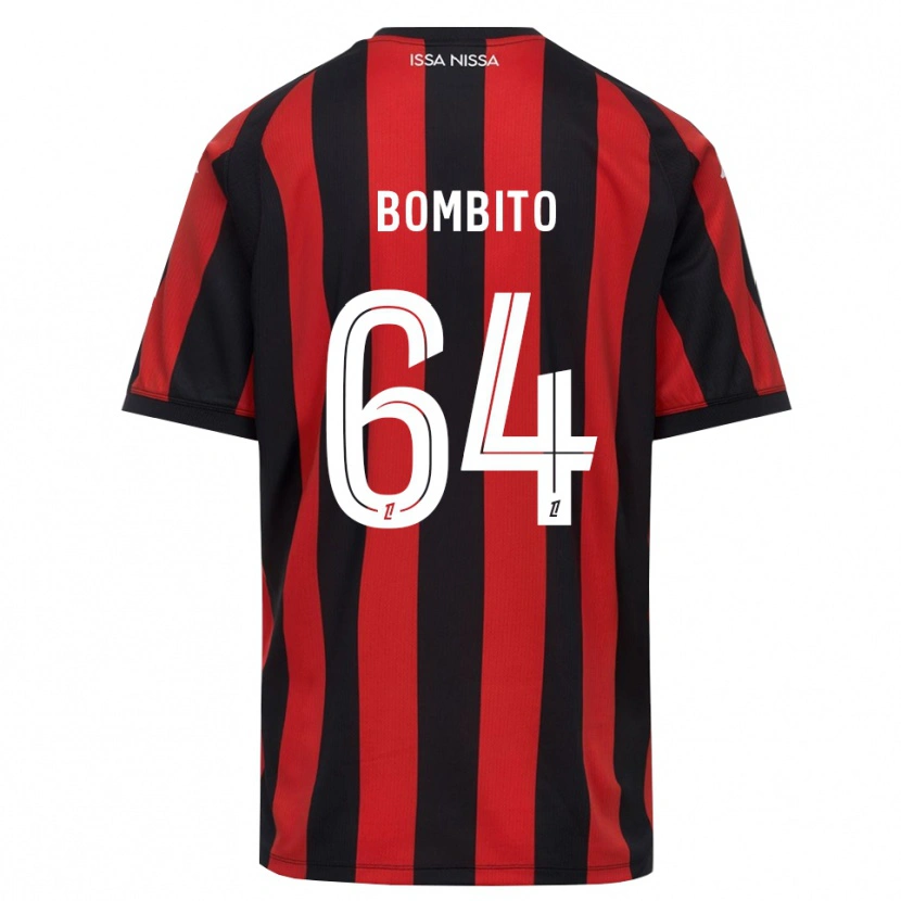 Danxen Herren Moïse Bombito #64 Rot Schwarz Weiß Heimtrikot Trikot 2026/27 T-Shirt Schweiz