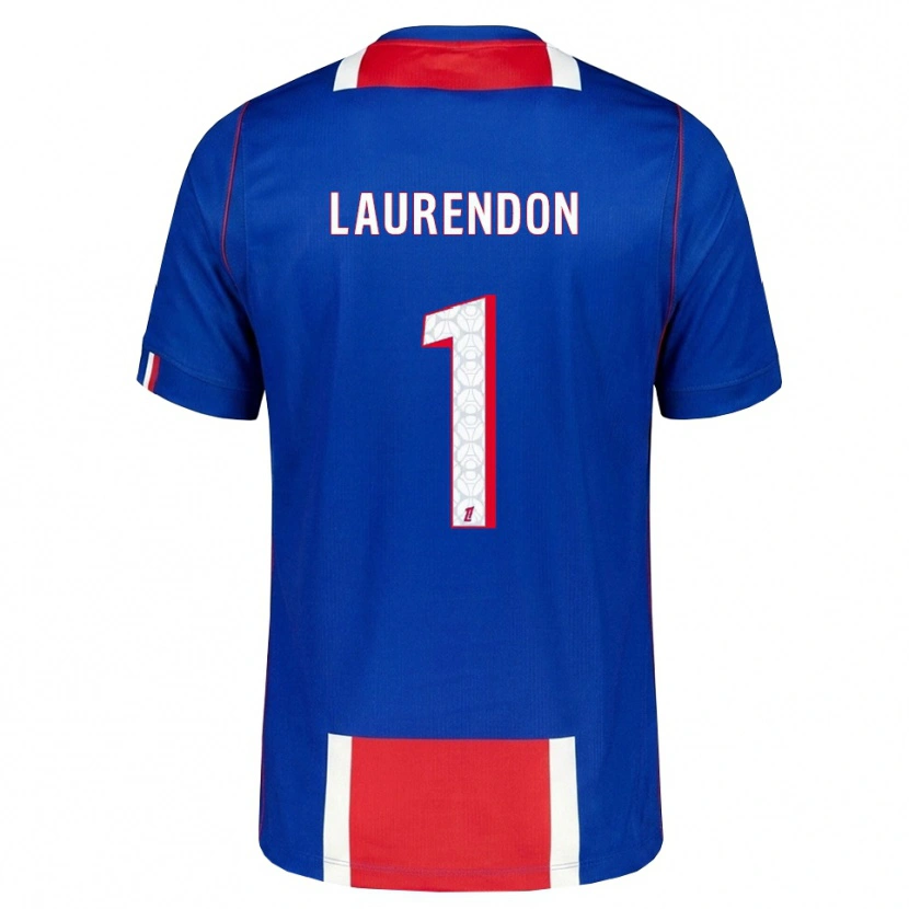 Danxen Herren Bilal Laurendon #1 Rot Weiß Blau Heimtrikot Trikot 2026/27 T-Shirt Schweiz
