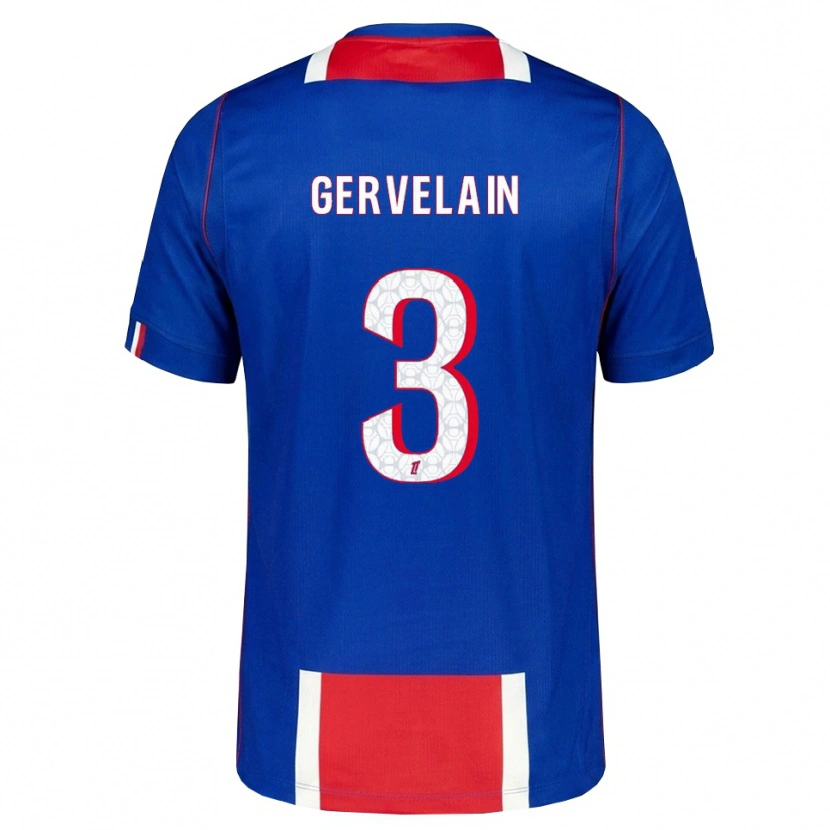 Danxen Herren Jordan Gervelain #3 Rot Weiß Blau Heimtrikot Trikot 2026/27 T-Shirt Schweiz
