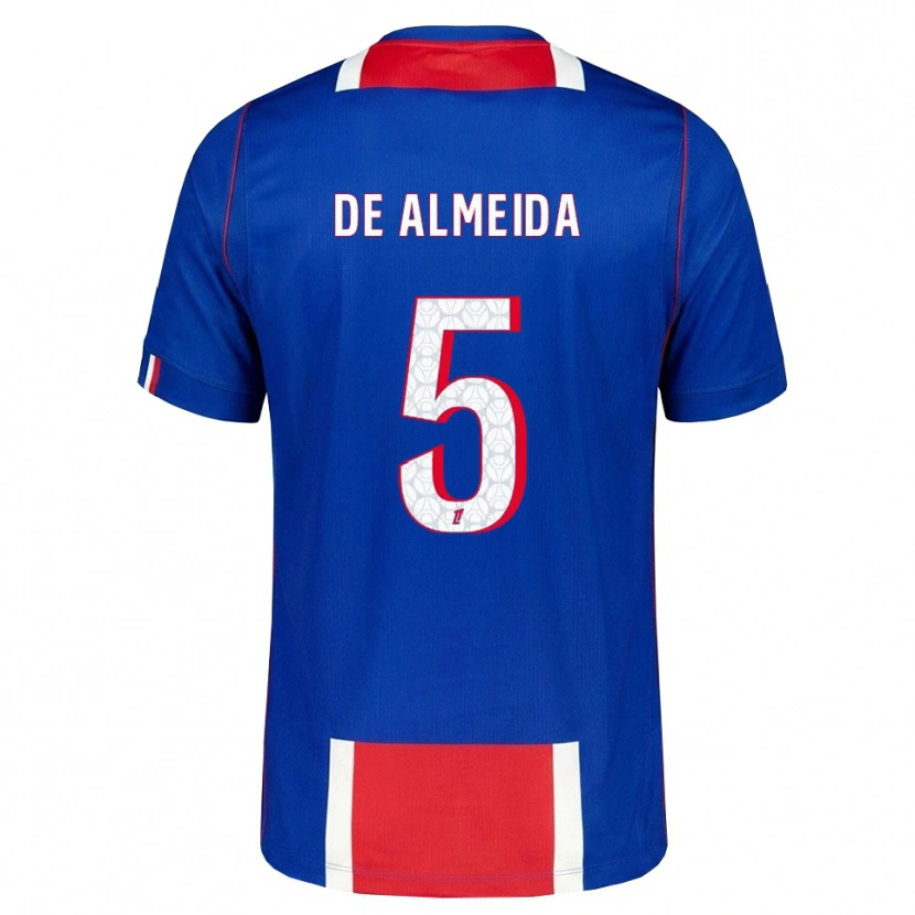 Danxen Herren Elisa De Almeida #5 Rot Weiß Blau Heimtrikot Trikot 2026/27 T-Shirt Schweiz