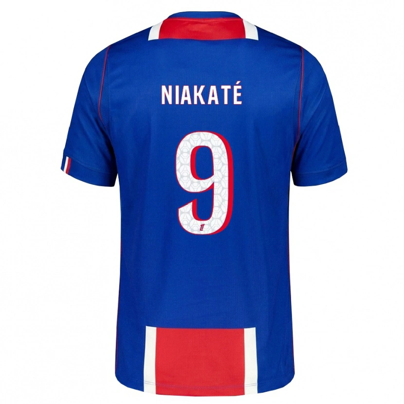 Danxen Herren Maoula Niakaté #9 Rot Weiß Blau Heimtrikot Trikot 2026/27 T-Shirt Schweiz