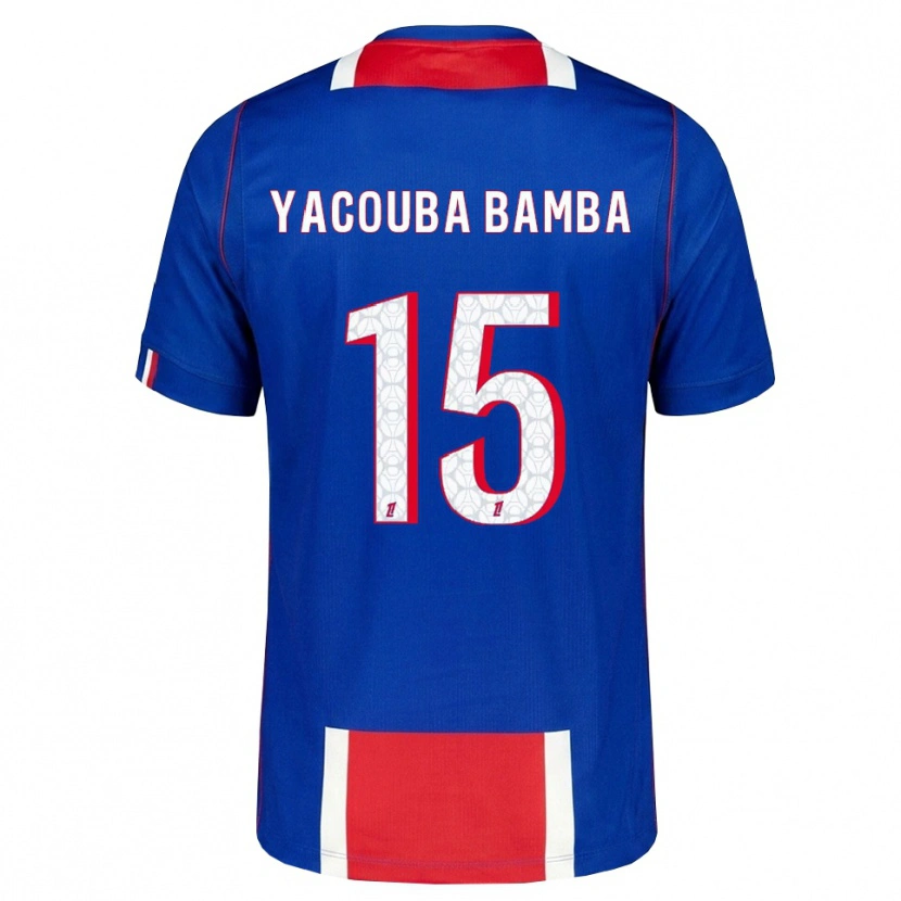 Danxen Herren Ben Yacouba Bamba #15 Rot Weiß Blau Heimtrikot Trikot 2026/27 T-Shirt Schweiz