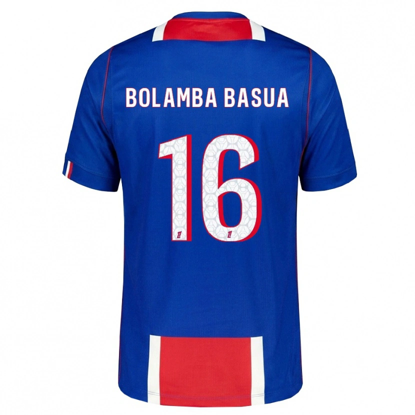 Danxen Herren Kévin Bolamba Basua #16 Rot Weiß Blau Heimtrikot Trikot 2026/27 T-Shirt Schweiz