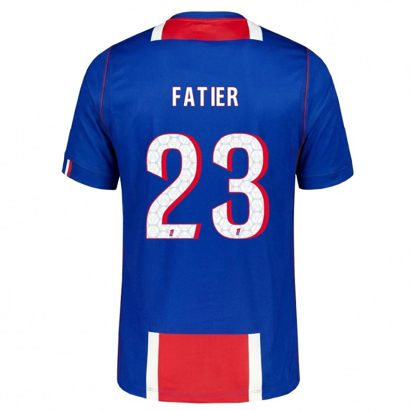 Danxen Herren Noémie Fatier #23 Rot Weiß Blau Heimtrikot Trikot 2026/27 T-Shirt Schweiz