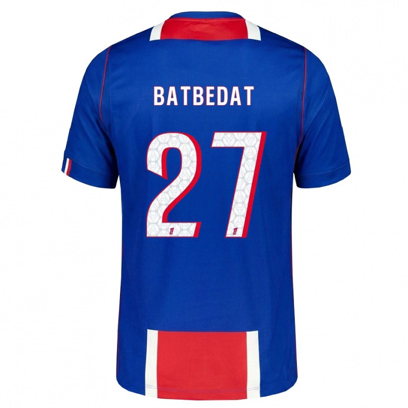 Danxen Herren Lucas Batbedat #27 Rot Weiß Blau Heimtrikot Trikot 2026/27 T-Shirt Schweiz