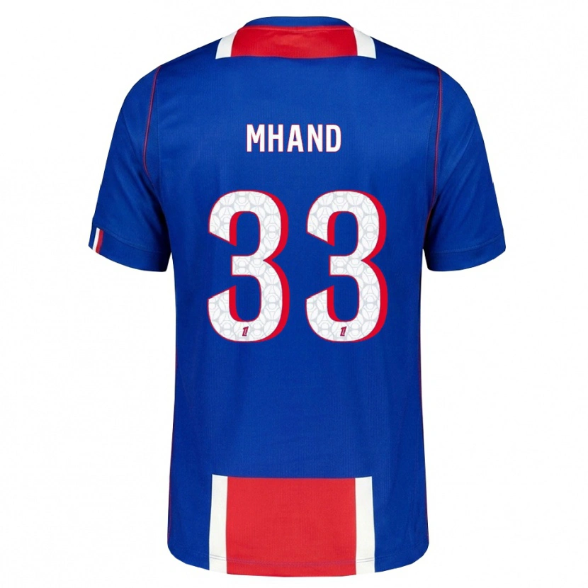Danxen Herren Ilian Mhand #33 Rot Weiß Blau Heimtrikot Trikot 2026/27 T-Shirt Schweiz