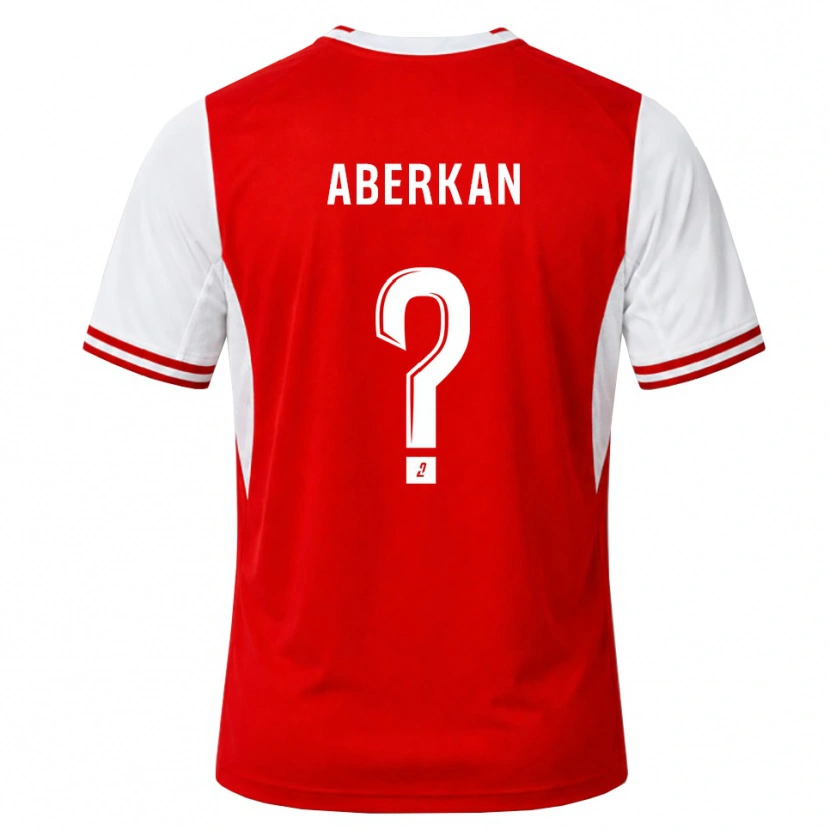 Danxen Herren Yassine Aberkan #0 Rot Weiß Heimtrikot Trikot 2026/27 T-Shirt Schweiz