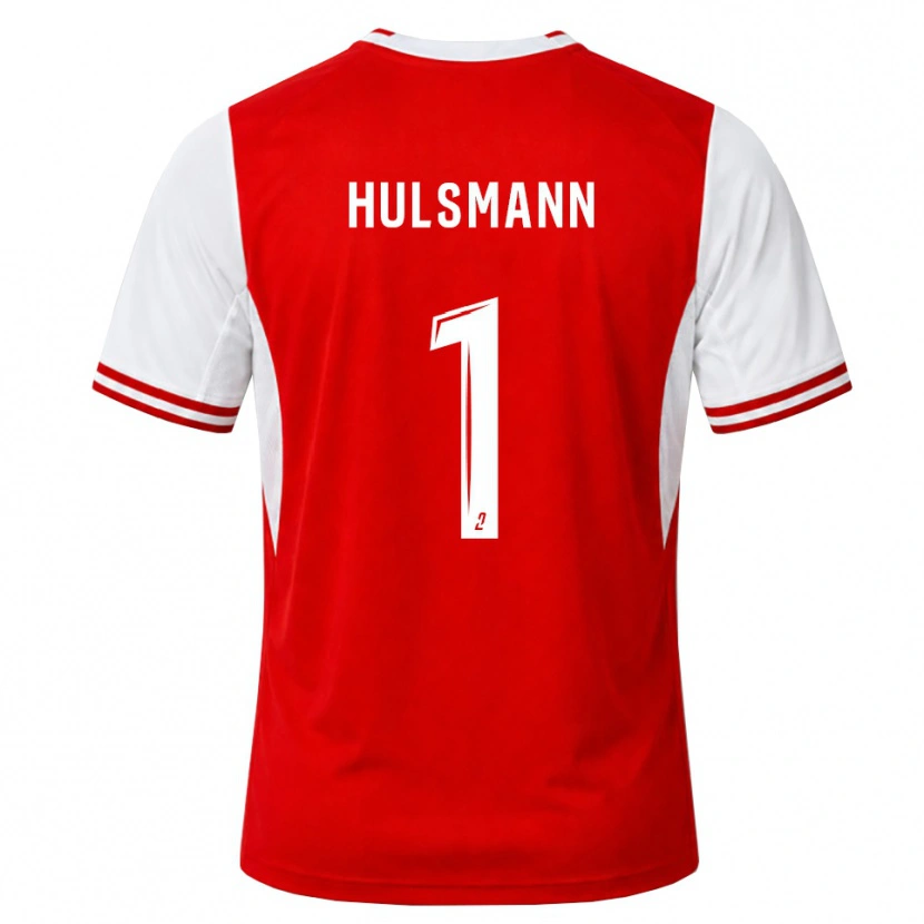 Danxen Herren Tom Ritzy Hülsmann #1 Rot Weiß Heimtrikot Trikot 2026/27 T-Shirt Schweiz