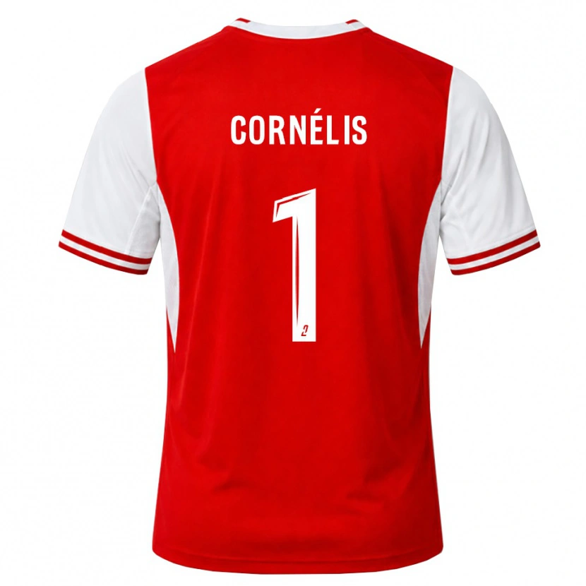Danxen Herren Aristide Cornélis #1 Rot Weiß Heimtrikot Trikot 2026/27 T-Shirt Schweiz