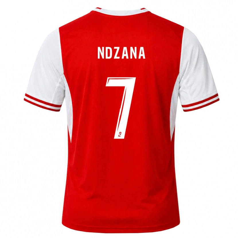 Danxen Herren Colette Ndzana Fegue #7 Rot Weiß Heimtrikot Trikot 2026/27 T-Shirt Schweiz