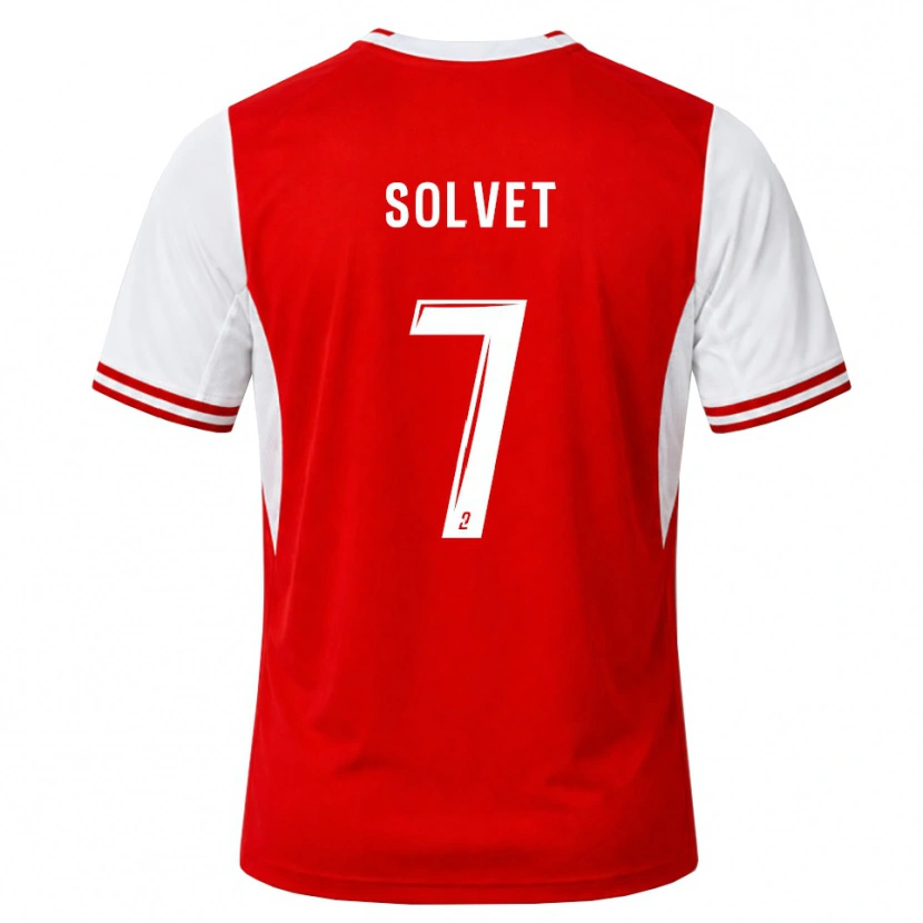 Danxen Herren Anddrys Solvet #7 Rot Weiß Heimtrikot Trikot 2026/27 T-Shirt Schweiz