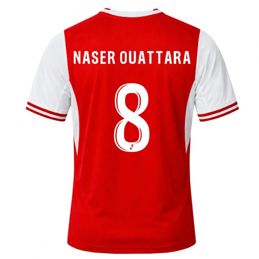 Danxen Herren Papus Naser Ouattara #8 Rot Weiß Heimtrikot Trikot 2026/27 T-Shirt Schweiz