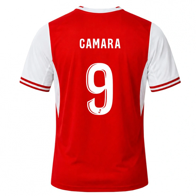 Danxen Herren Condé Camara #9 Rot Weiß Heimtrikot Trikot 2026/27 T-Shirt Schweiz