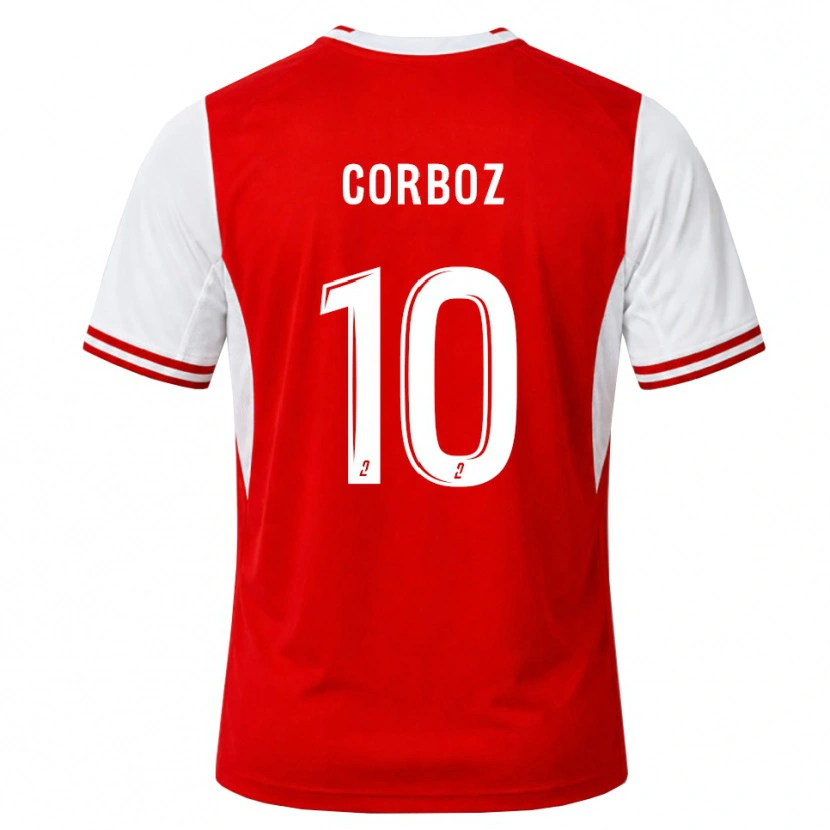 Danxen Herren Rachel Corboz #10 Rot Weiß Heimtrikot Trikot 2026/27 T-Shirt Schweiz