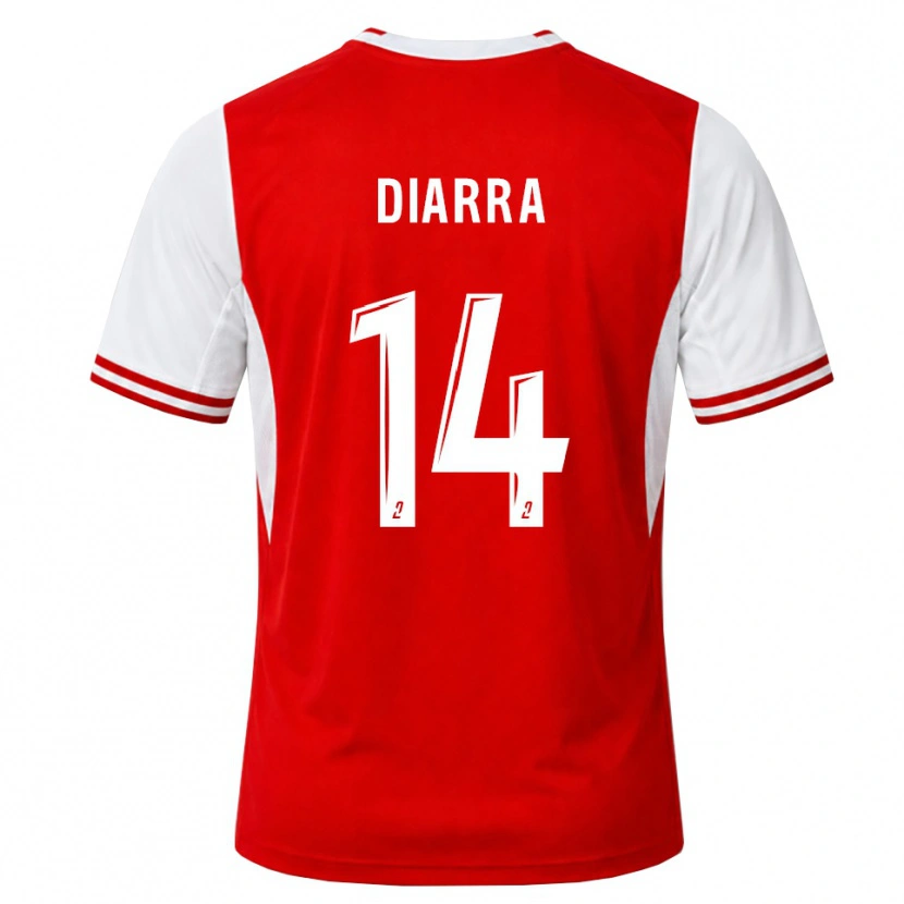 Danxen Herren Amidou Diarra #14 Rot Weiß Heimtrikot Trikot 2026/27 T-Shirt Schweiz