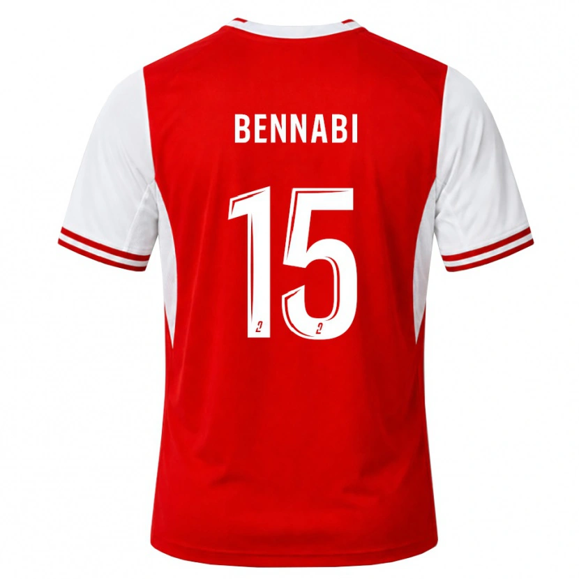 Danxen Herren Rayan Bennabi #15 Rot Weiß Heimtrikot Trikot 2026/27 T-Shirt Schweiz
