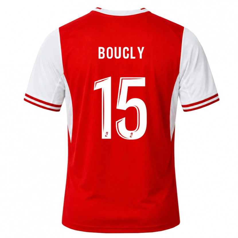 Danxen Herren Maïté Boucly #15 Rot Weiß Heimtrikot Trikot 2026/27 T-Shirt Schweiz