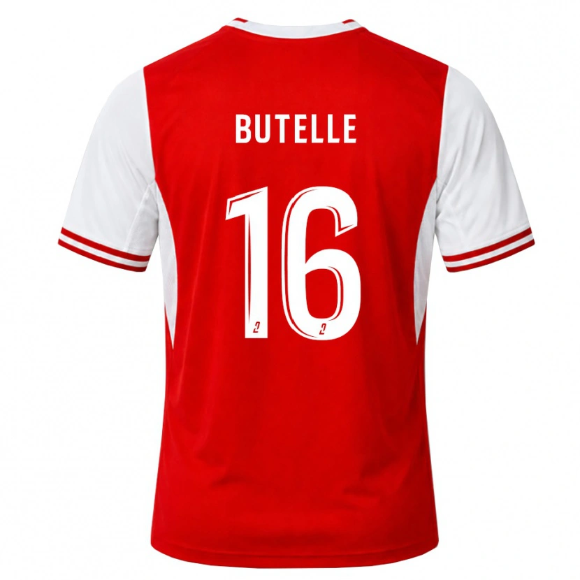 Danxen Herren Ludovic Butelle #16 Rot Weiß Heimtrikot Trikot 2026/27 T-Shirt Schweiz