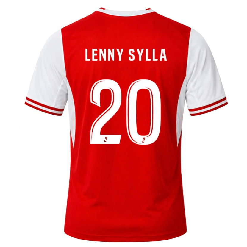 Danxen Herren Lenny Sylla #20 Rot Weiß Heimtrikot Trikot 2026/27 T-Shirt Schweiz
