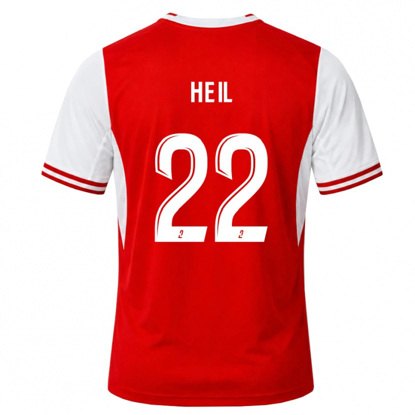 Danxen Herren Manon Heil #22 Rot Weiß Heimtrikot Trikot 2026/27 T-Shirt Schweiz
