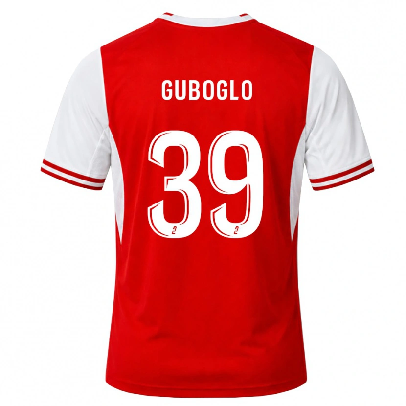 Danxen Herren Aleksandr Guboglo #39 Rot Weiß Heimtrikot Trikot 2026/27 T-Shirt Schweiz