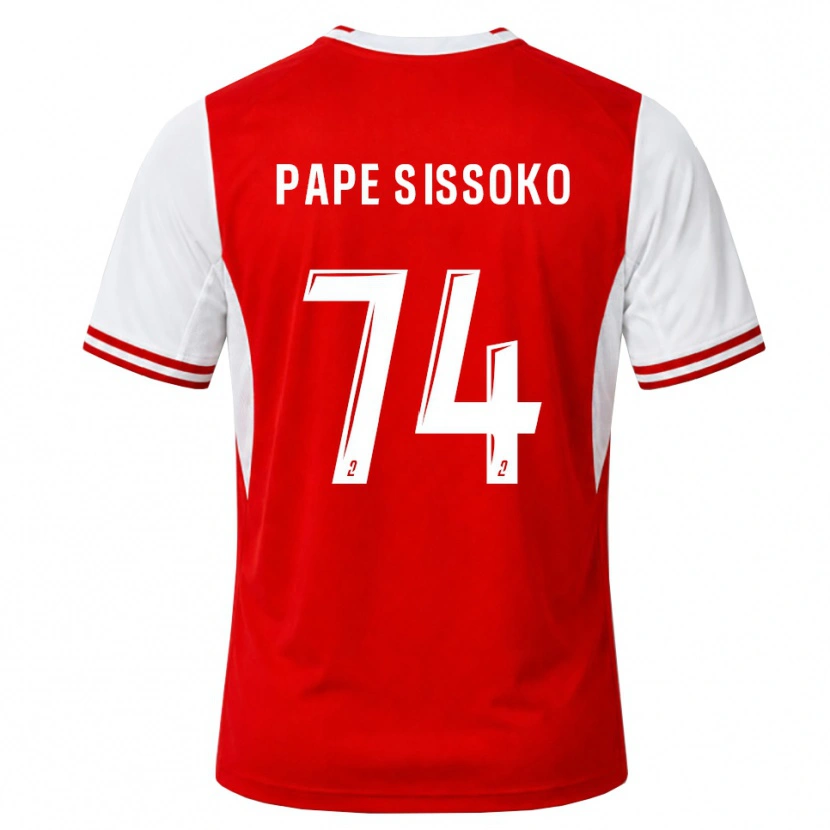 Danxen Herren Niama Pape Sissoko #74 Rot Weiß Heimtrikot Trikot 2026/27 T-Shirt Schweiz
