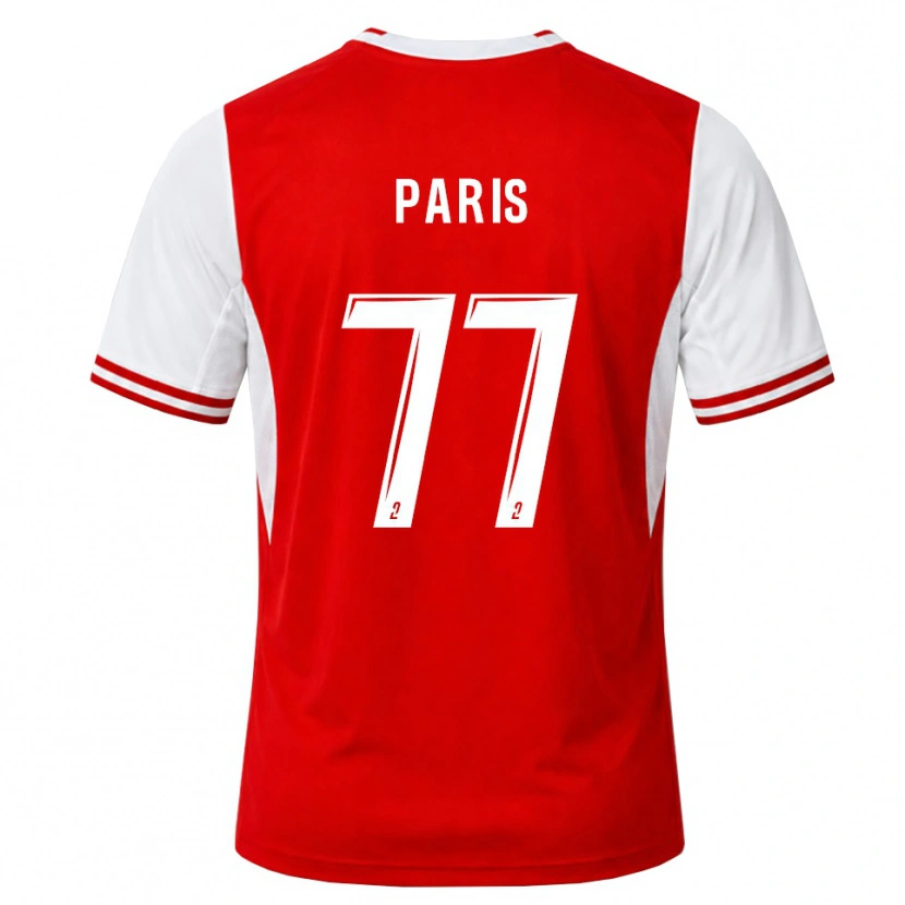 Danxen Herren Quentin Paris #77 Rot Weiß Heimtrikot Trikot 2026/27 T-Shirt Schweiz