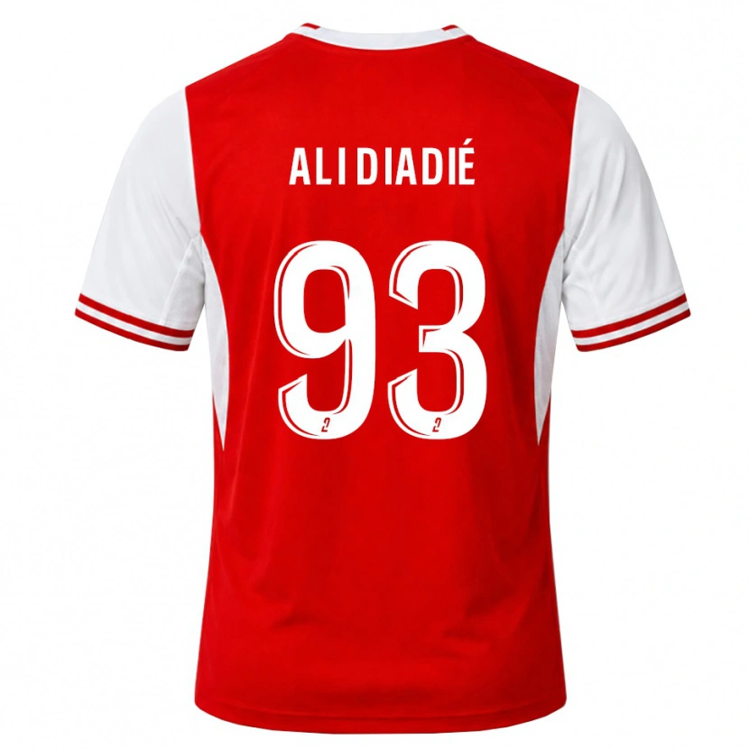 Danxen Herren Mohamed Ali Diadié #93 Rot Weiß Heimtrikot Trikot 2026/27 T-Shirt Schweiz