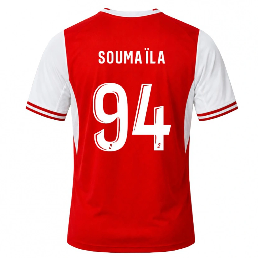 Danxen Herren Soumaïla Sylla #94 Rot Weiß Heimtrikot Trikot 2026/27 T-Shirt Schweiz
