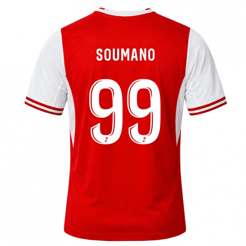 Danxen Herren Sambou Soumano #99 Rot Weiß Heimtrikot Trikot 2026/27 T-Shirt Schweiz