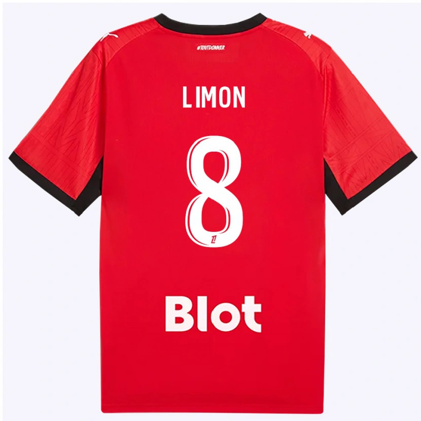Danxen Herren Paolo Limon #8 Rot Schwarz Weiß Heimtrikot Trikot 2026/27 T-Shirt Schweiz