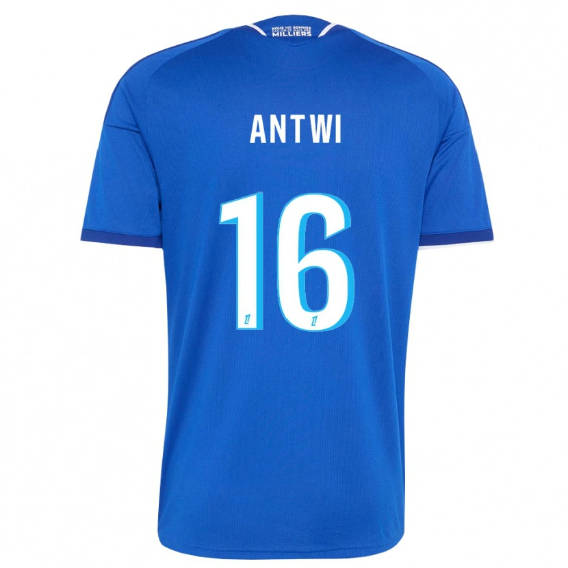 Danxen Herren Genesis Antwi #16 Königsblau Weiß Heimtrikot Trikot 2026/27 T-Shirt Schweiz