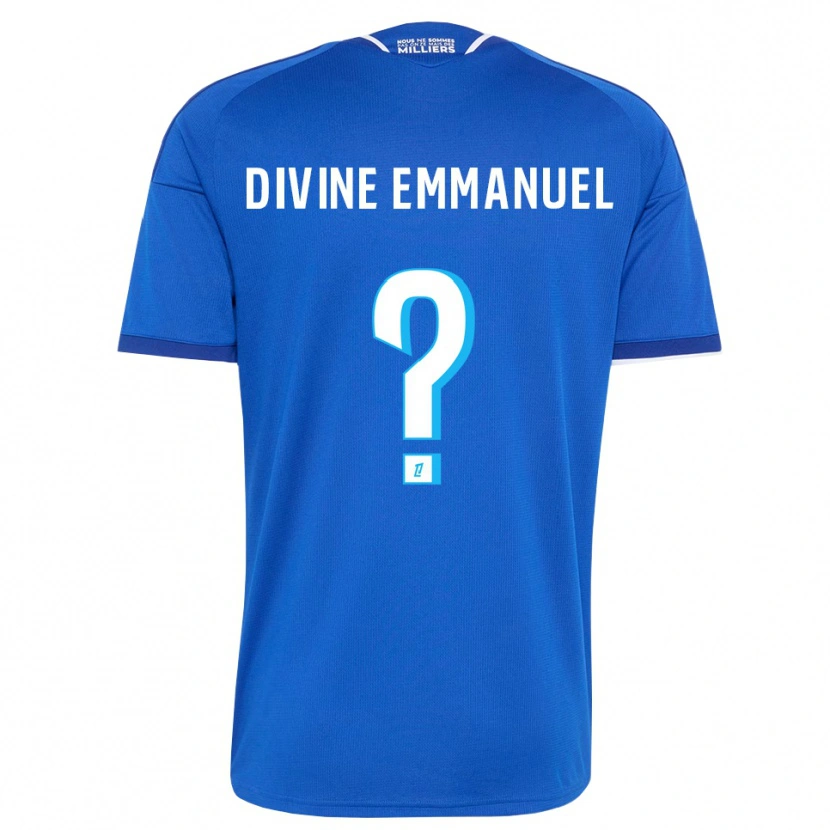 Danxen Herren Victor Divine Emmanuel #0 Königsblau Weiß Heimtrikot Trikot 2026/27 T-Shirt Schweiz