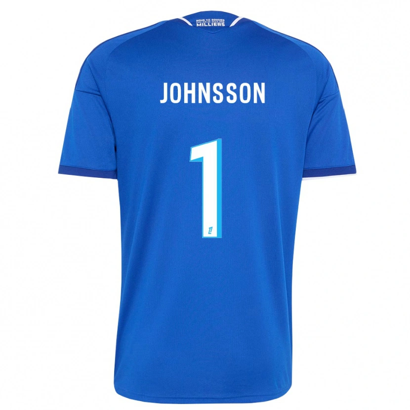 Danxen Herren Karl-Johan Johnsson #1 Königsblau Weiß Heimtrikot Trikot 2026/27 T-Shirt Schweiz