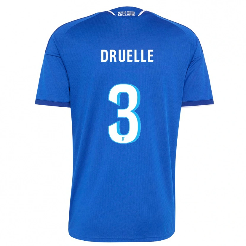 Danxen Herren Robin Druelle #3 Königsblau Weiß Heimtrikot Trikot 2026/27 T-Shirt Schweiz