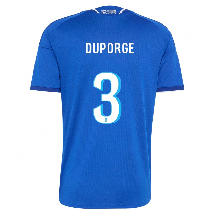 Danxen Herren Morgane Duporge #3 Königsblau Weiß Heimtrikot Trikot 2026/27 T-Shirt Schweiz