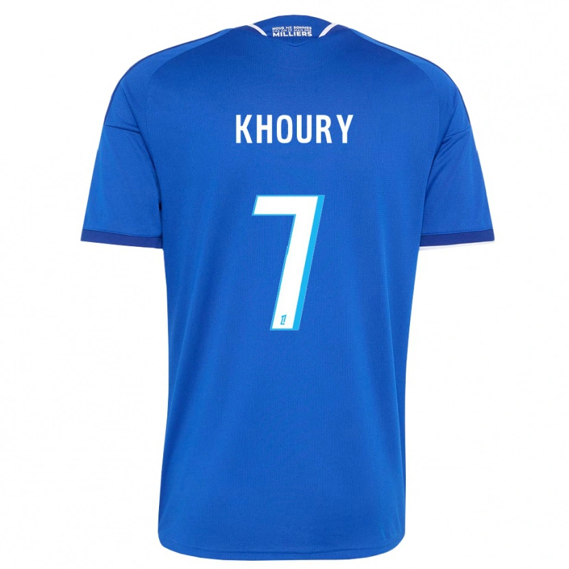 Danxen Herren Pilar Khoury #7 Königsblau Weiß Heimtrikot Trikot 2026/27 T-Shirt Schweiz