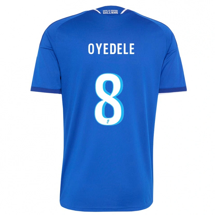 Danxen Herren Maxi Oyedele #8 Königsblau Weiß Heimtrikot Trikot 2026/27 T-Shirt Schweiz