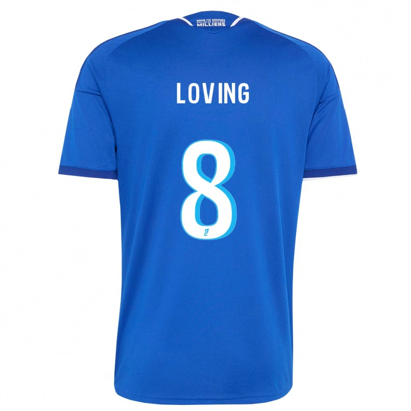 Danxen Herren Emma Loving #8 Königsblau Weiß Heimtrikot Trikot 2026/27 T-Shirt Schweiz
