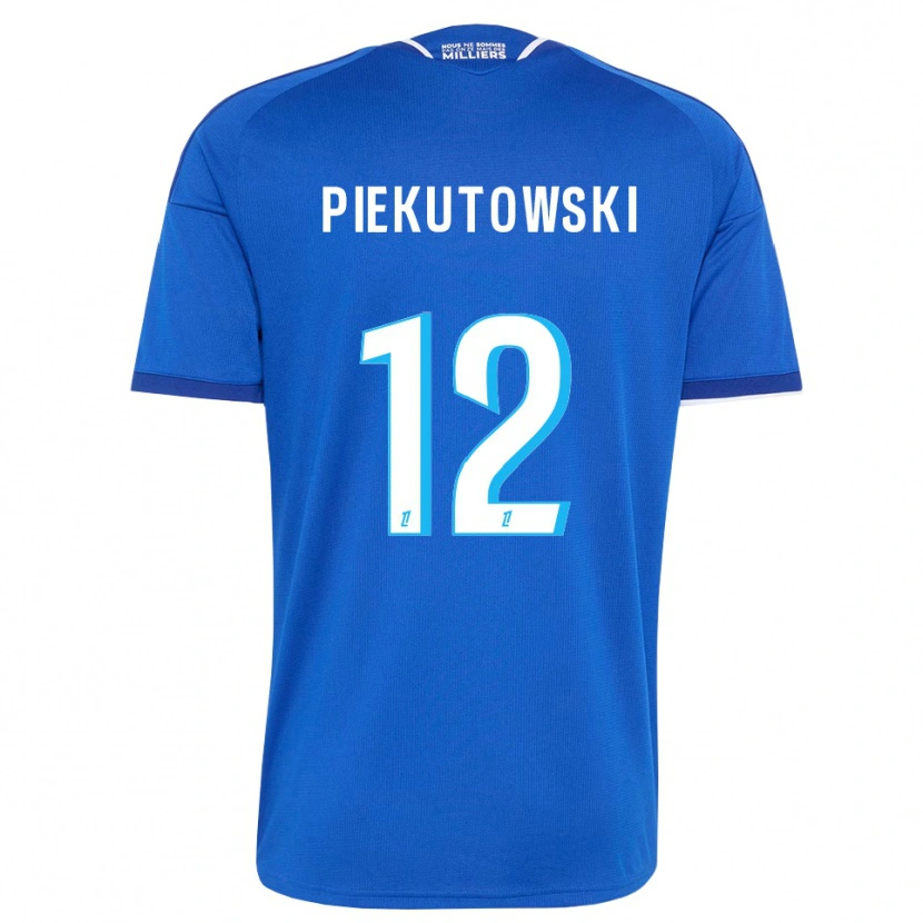 Danxen Herren Milosz Piekutowski #12 Königsblau Weiß Heimtrikot Trikot 2026/27 T-Shirt Schweiz