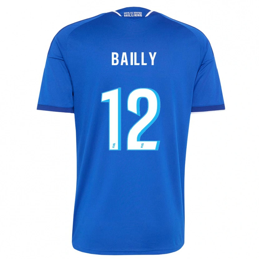 Danxen Herren Melvine Bailly #12 Königsblau Weiß Heimtrikot Trikot 2026/27 T-Shirt Schweiz